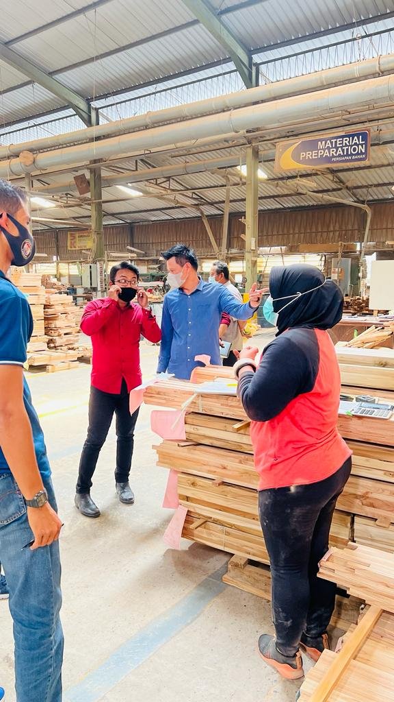Survey Risiko – Pabrik Kayu (Material Preparation)